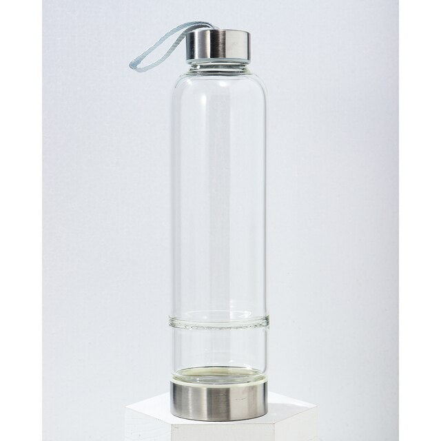 Crystal Glass Water Bottle - Several Styles