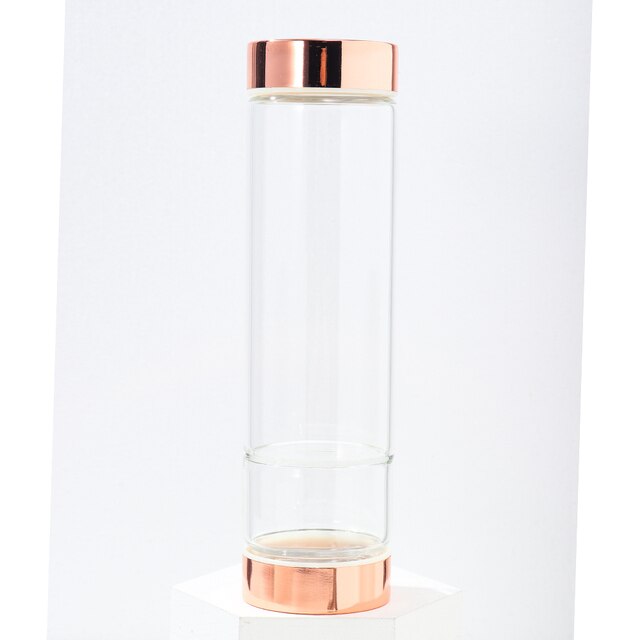 Crystal Glass Water Bottle - Several Styles