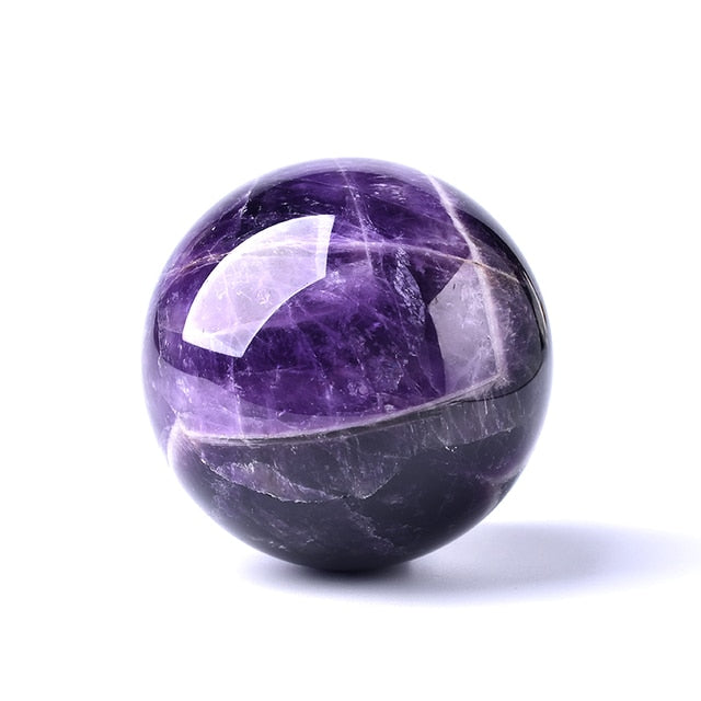 Natural Crystal Ball (Tiger's Eye & Obsidian)