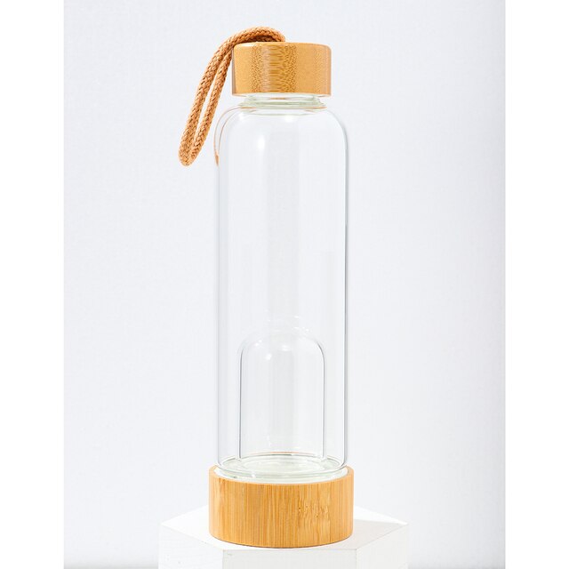 Crystal Glass Water Bottle - Several Styles