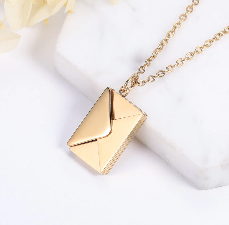 Envelope Love Letter Necklace