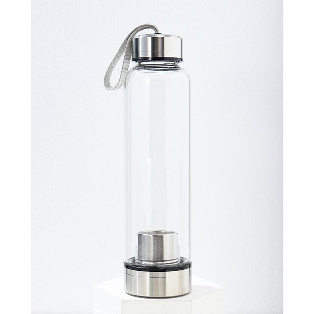 Crystal Glass Water Bottle - Several Styles