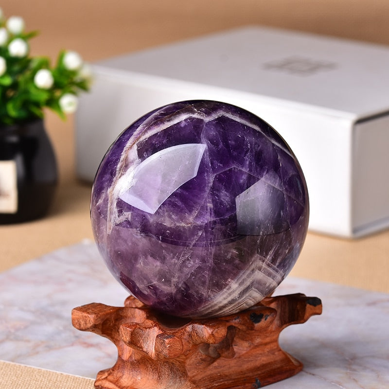 Natural Crystal Ball (Various)