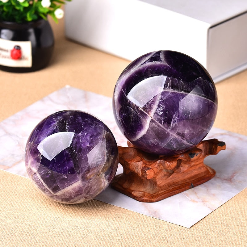 Natural Crystal Ball (Various)